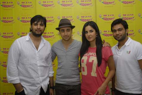 Imran and Katrina Promote MBKD at Radio Mirchi. .