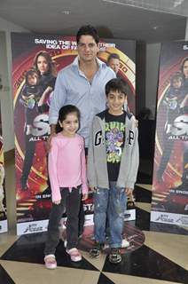 Star kids at Spy Kids premiere, PVR. .