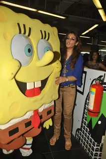Raveena Tandon at the launches of Nickelodeon-McDonalds Happy Meal with toy SpongeBob SquarePants in Mumbai