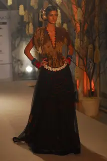 Arjun Rampal walks the ramp for Rohit Bal at Lakme Fashion Week 2011 launch