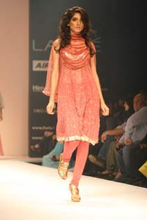 Rina Dhaka Presented An Utterly Feminine Glamorous Collection At Lakmé Fashion Week Winter/Fashion 2011