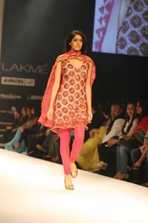 Rina Dhaka Presented An Utterly Feminine Glamorous Collection At Lakmé Fashion Week Winter/Fashion 2011