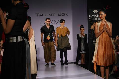 Talent Box Show at Lakme Fashion Week 2011 Day 1