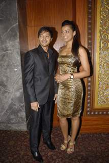 Mugdha and Shreyas at Oh God Saare Fraud launch Sea Princess