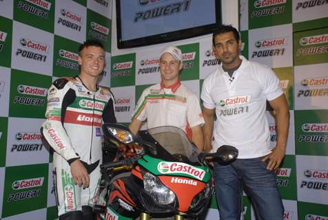 John Abraham at Castrol promotional event at Tote