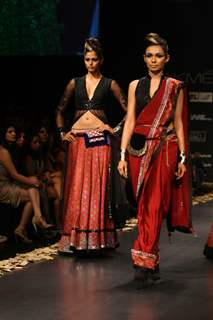 Anita Dongre Show at Lakme Fashion Week 2011 Day 2