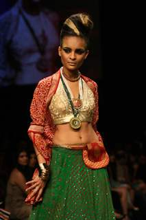 Anita Dongre Show at Lakme Fashion Week 2011 Day 2