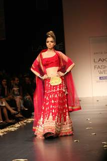 Anita Dongre Show at Lakme Fashion Week 2011 Day 2