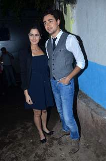 Imran Khan and Katrina Kaif on the sets of Comedy Circus. .