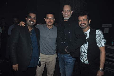 Shankar, Ehsaan, Loy and Aamir Khan at SEL celebrate 15 years of Togetherness