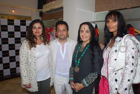 Ila Arun at Hauz Khas store at designer Jaspreet's Autumn Winter collection in Mumbai