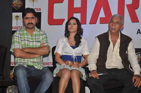 Yashpal Sharma, Naseeruddin at Press conference and unveiling the promo of movie 'Chargesheet'