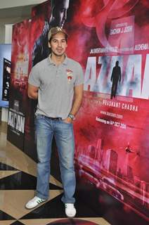 Dino Morea at First theatrical look of film 'Aazaan' at PVR, Juhu