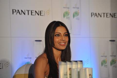 Bipasha Basu new Brand Ambassador during the launch of 'Pantene Shampoo'