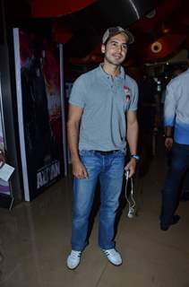 Dino Morea at First theatrical look of film 'Aazaan' at PVR, Juhu