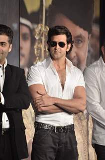 Hrithik Roshan at Agneepath Trailer Launch Event. .