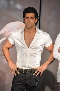 Hrithik Roshan at 'Agneepath' trailer launch event at JW.Mariott