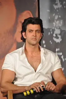 Hrithik Roshan at 'Agneepath' trailer launch event at JW.Mariott