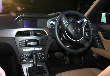The launch of Mercedes-Benz's new C 200BE AVANTGARDE, in New Delhi on Thursday. .