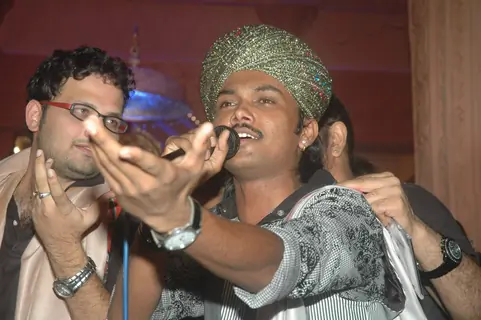 Singers join together for Ganesha album for 3rd rock entertainment at Provogue lounge and Andheri Ka Raja. .