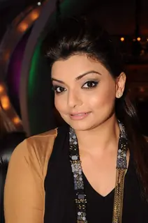 Vaibhavi Merchant on the sets of Just Dance in Filmcity, Mumbai