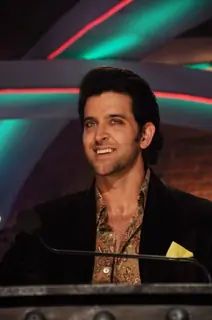 Hrithik Roshan on the sets of Just Dance in Filmcity, Mumbai