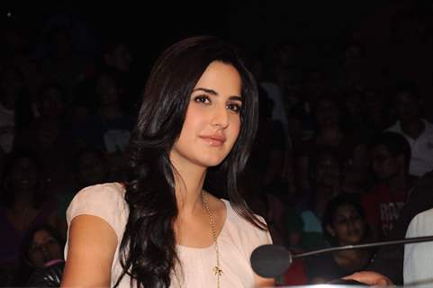 Katrina Kaif on the sets of India's Got Talent