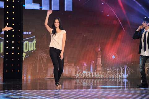 Katrina Kaif on the sets of India's Got Talent