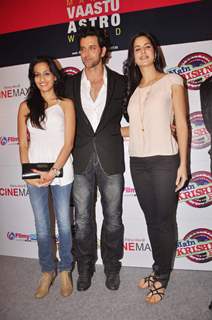 Hrithik and Katrina at the music launch of Main Krishna Hoon, Cinemax