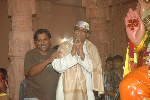Sunil Pal at Andheri Ka Raja