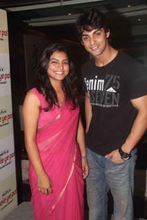 Karan Wahi and Mamta at Ritz Jee Le Ye Pal press meet, Vie Lounge