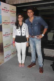 Gaurav Khanna and Saniya at Ritz Jee Le Ye Pal press meet, Vie Lounge