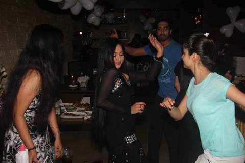 Rubina, Avinash and Sushmita at Birthday party of tv actress Sangeeta Kapure