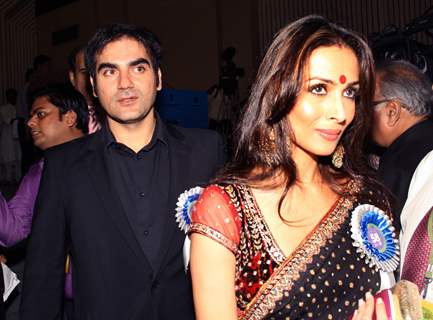 Malaika Arora and Arbaaz Khan at the 58th National Film Awards 2010, in New Delhi