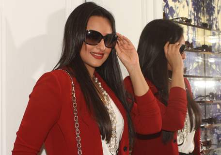 Sonakshi Sinha at a fashion's night out, in New Delhi