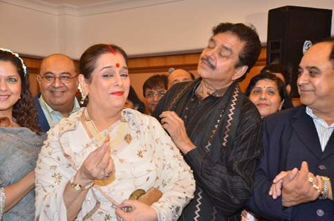 Shatrughan Sinha with wife at Ram Jethmalani's birthday, Ramada