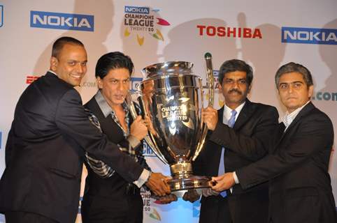 Shah Rukh Khan at the ESPN Star Sports Nokia Champions League Twenty20 event