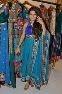 Sheeba Akashdeep at Nisha Sagar's latest anaarkalis ‘SMITTEN’ at Juhu, Mumbai