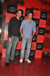 Aditya Pancholi and Zulfi Syed at Steve Madden Iconic Footwear brand launching party at Trilogy