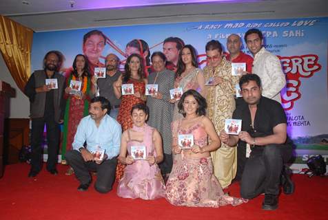 Cast and Crew at Music launch of movie 'Tere Mere Phere'