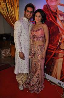 Jagrat Desai and Sasha Goradia at Music launch of movie 'Tere Mere Phere'