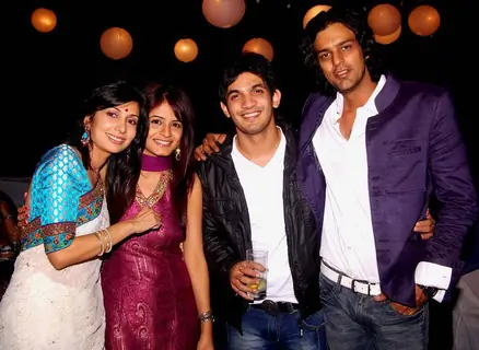 Arjun Bijlani in a party