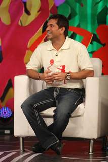 Sachin Tendulkar at Coca-Cola India and NDTV 'SUPPORT MY SCHOOL' campaign event at Yash Raj Studios