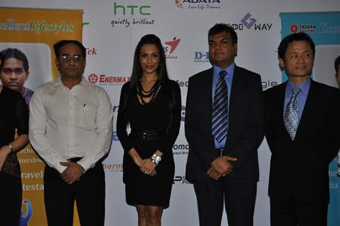 Malaika Arora Khan announces the 4 contestants of IT Travelers Go! India Team at Inorbit Mall in Vashi, Navi Mumbai