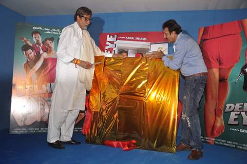 Big B at Delhi Eye film launch at Madh