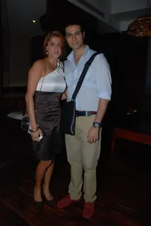 Shilpa with Apurva Agnihotri at 'Maryaada Lekin Kab Tak' tvshow completion party of 200 episodes