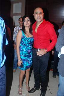 Baba and Anju Sehgal in 'Maryaada Lekin Kab Tak' tvshow completion party of 200 episodes