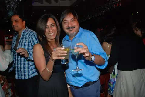 Tony & Deeya Singh at 'Maryaada Lekin Kab Tak' tvshow completion party of 200 episodes