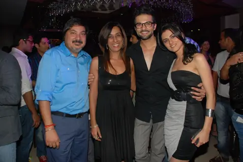 Tony & Deeya Singh with RaQesh and Riddhi Dogra Vashisth at 'Maryaada Lekin Kab Tak'  party