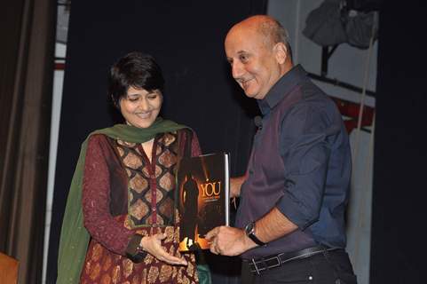 Anupam Kher at the book launch